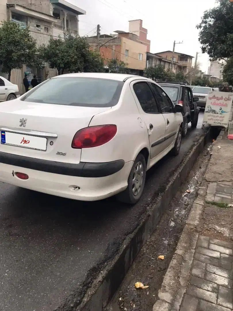 پژو ۲۰۶ صندوق دار v20 - 1386
