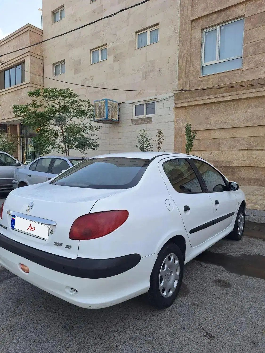 پژو ۲۰۶ صندوق دار v1 - 1390