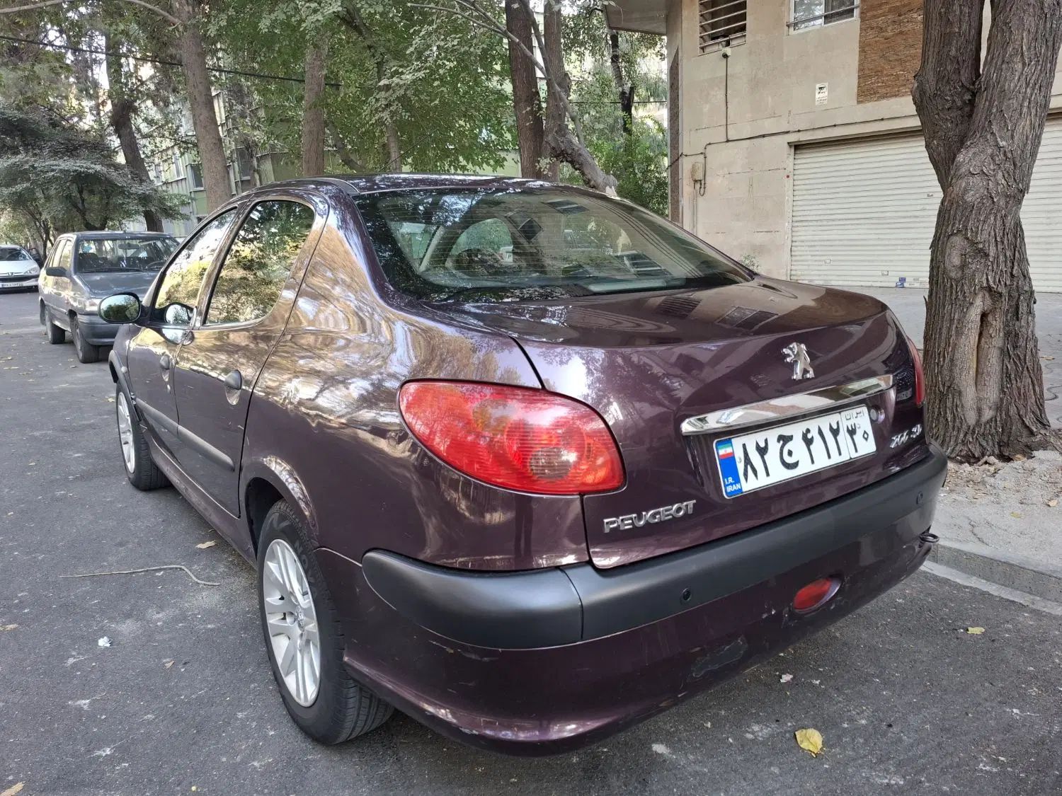 پژو ۲۰۶ صندوق دار v8 - 1394