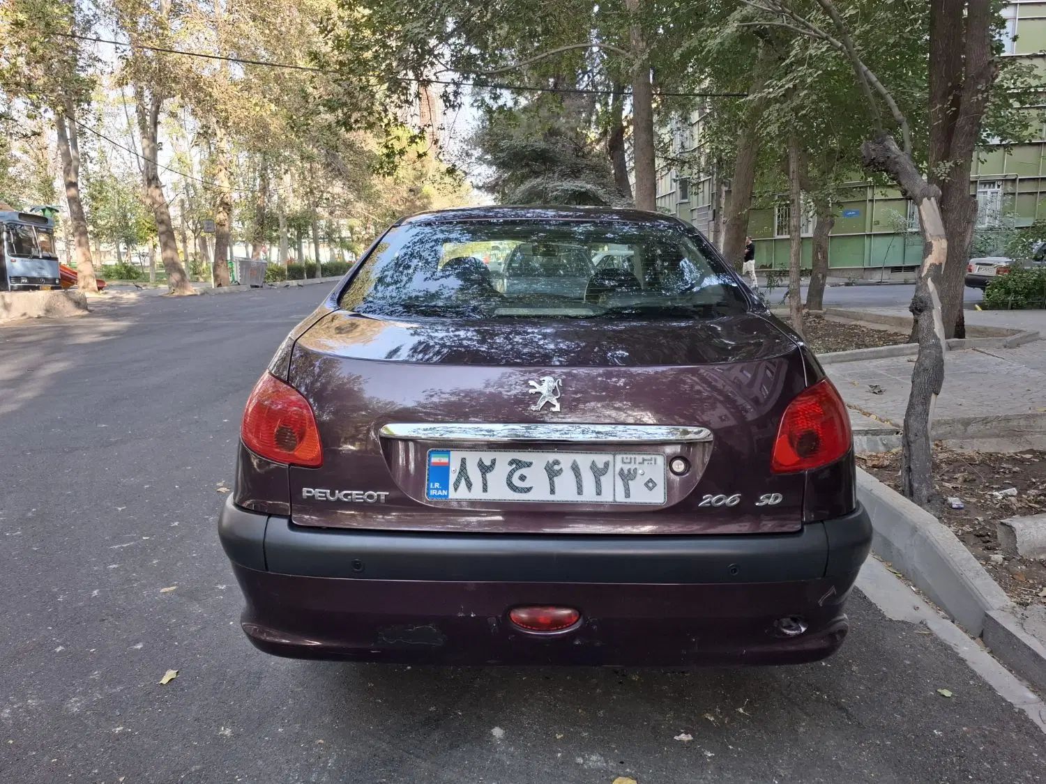 پژو ۲۰۶ صندوق دار v8 - 1394