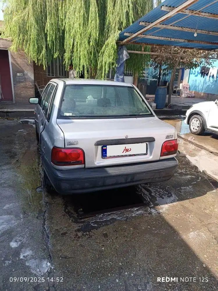 پراید صبا بنزینی - 1387