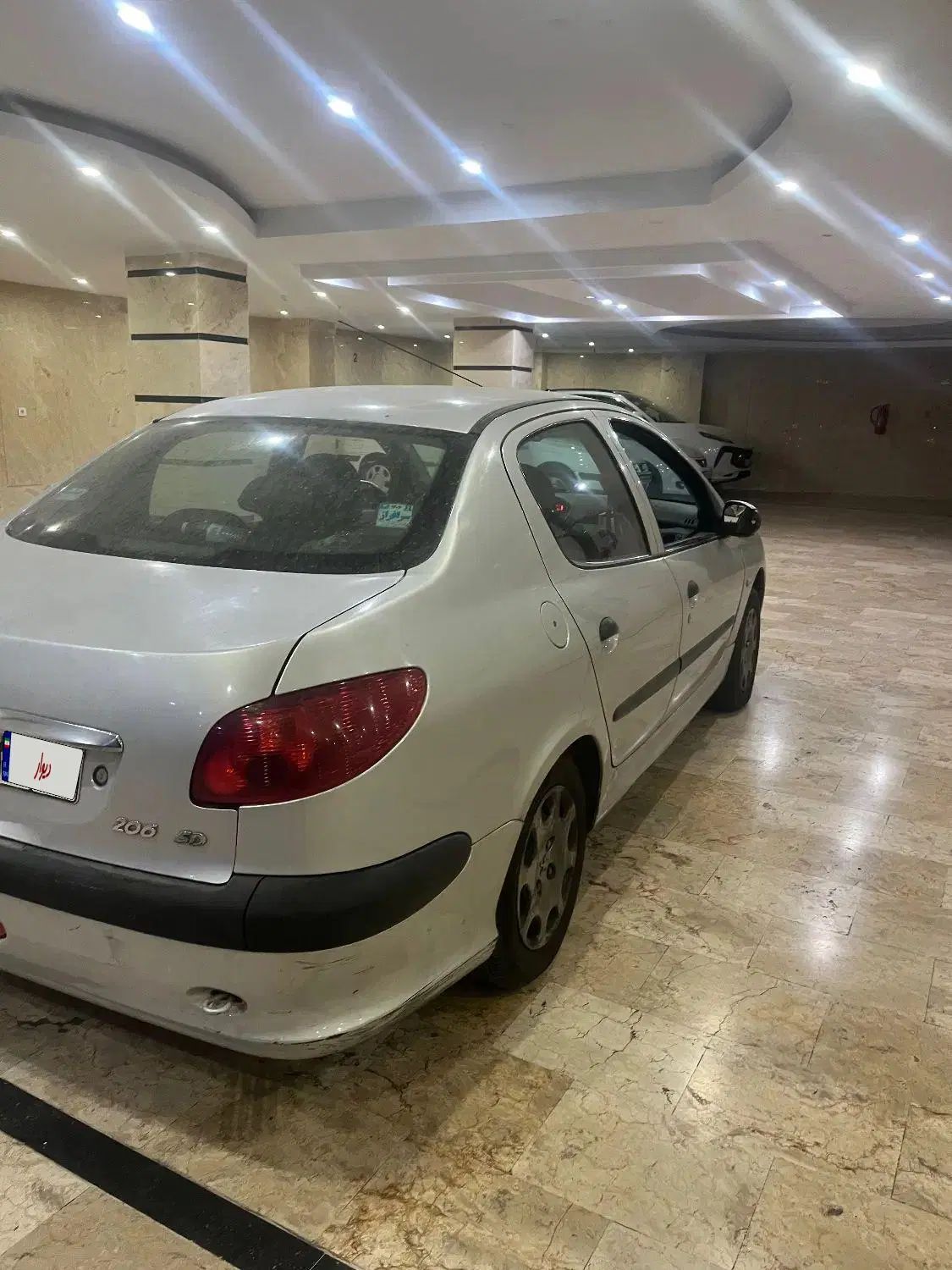 پژو ۲۰۶ صندوق دار v8 - 1396