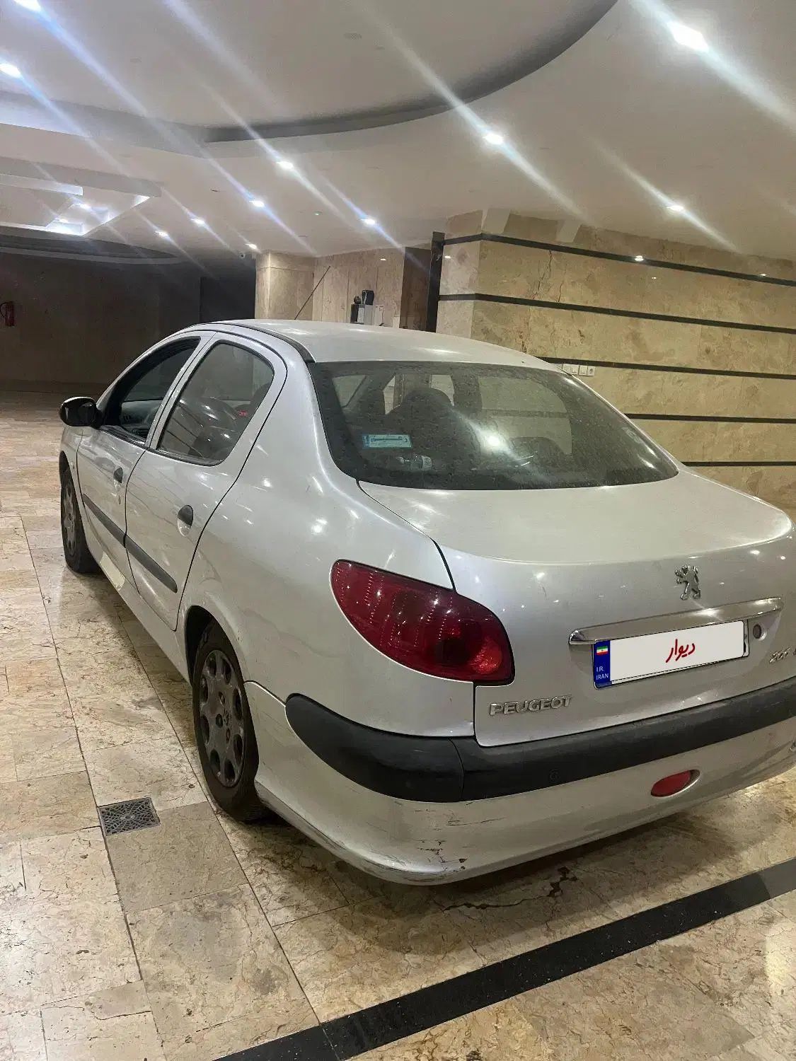 پژو ۲۰۶ صندوق دار v8 - 1396