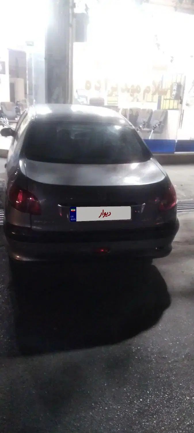 پژو ۲۰۶ صندوق دار v8 - 1388