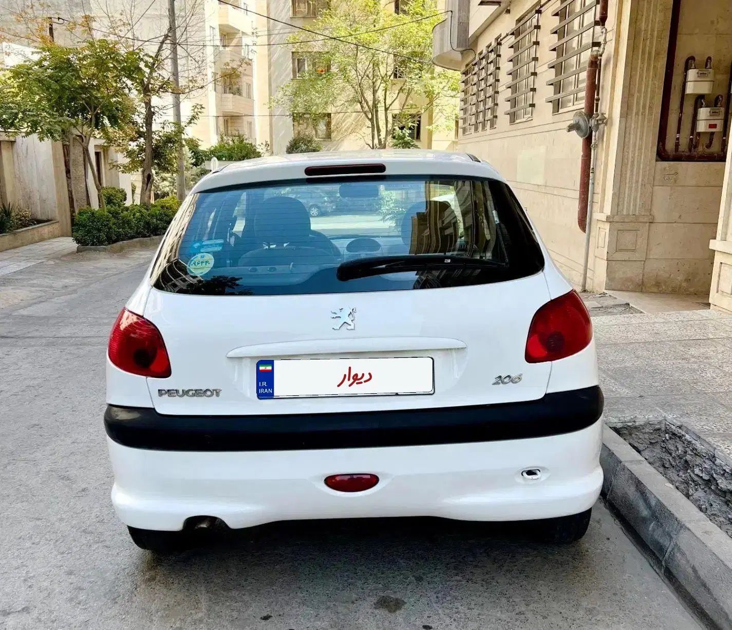 پژو 206 تیپ 2 - 1398