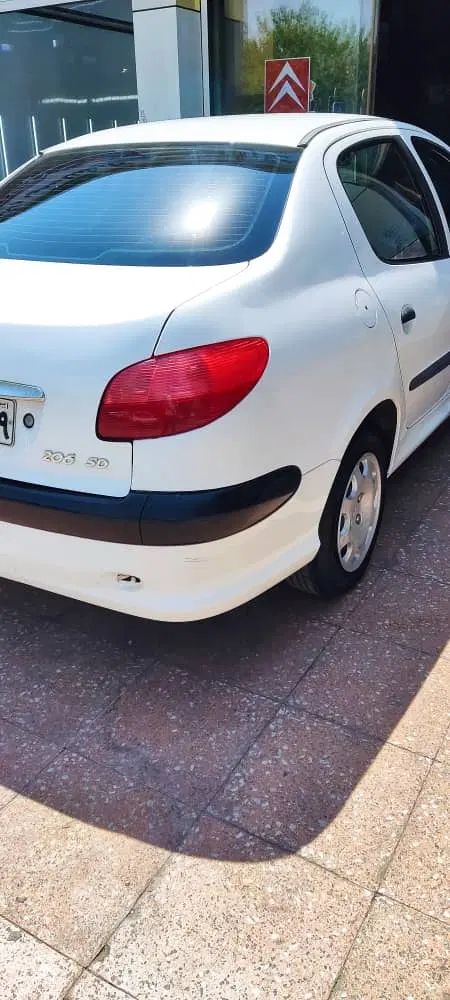 پژو ۲۰۶ صندوق دار v8 - 1390