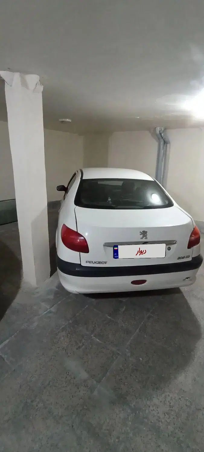 پژو ۲۰۶ صندوق دار v20 - 1387
