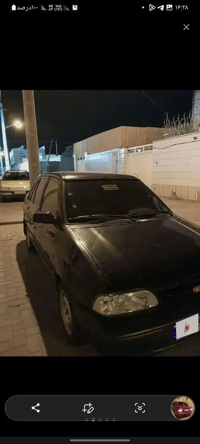 پراید صبا بنزینی - 1381