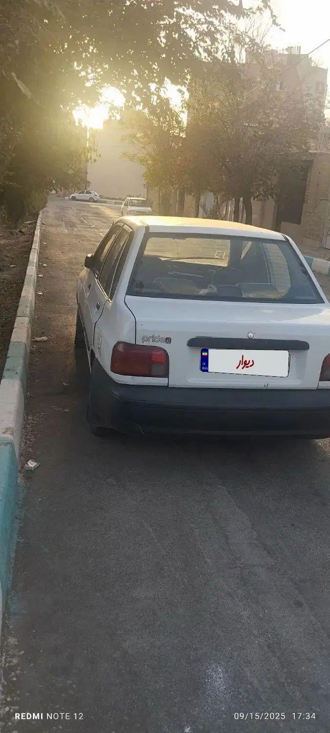 پراید صبا بنزینی - 1384