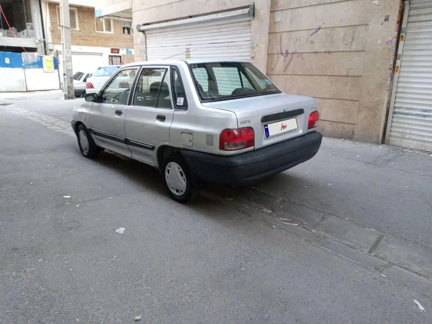 پراید صبا بنزینی - 1387
