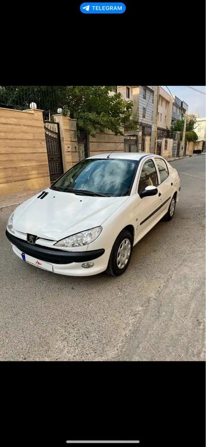پژو ۲۰۶ صندوق دار v8 - 1400