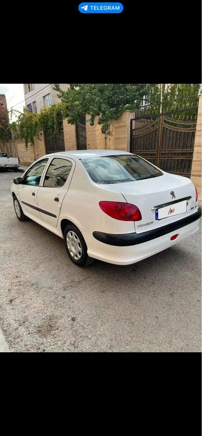 پژو ۲۰۶ صندوق دار v8 - 1400