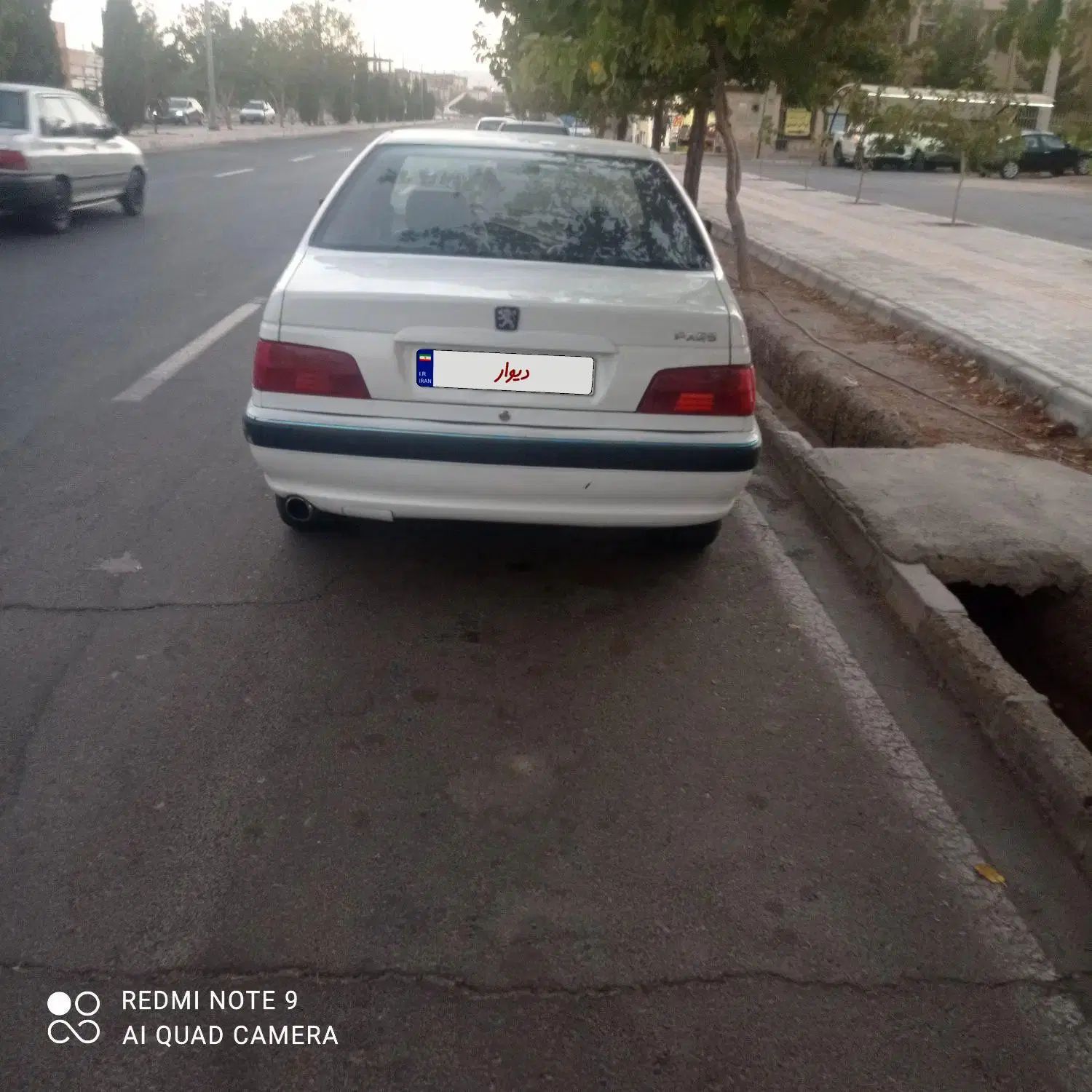 پژو پارس دوگانه سوز - 1386