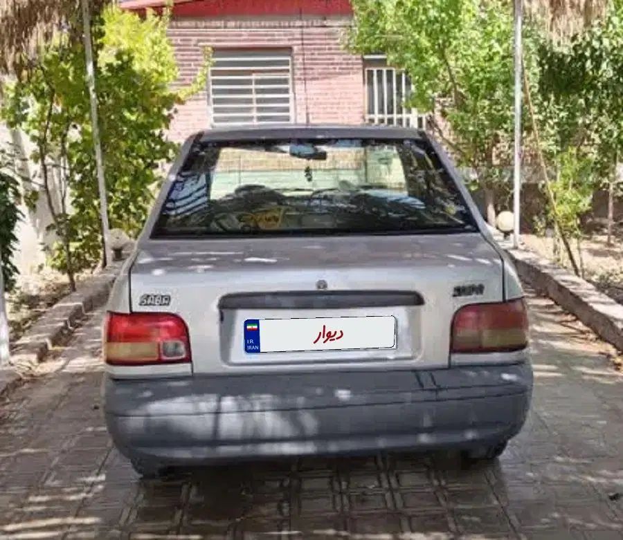 پراید صبا بنزینی - 1386