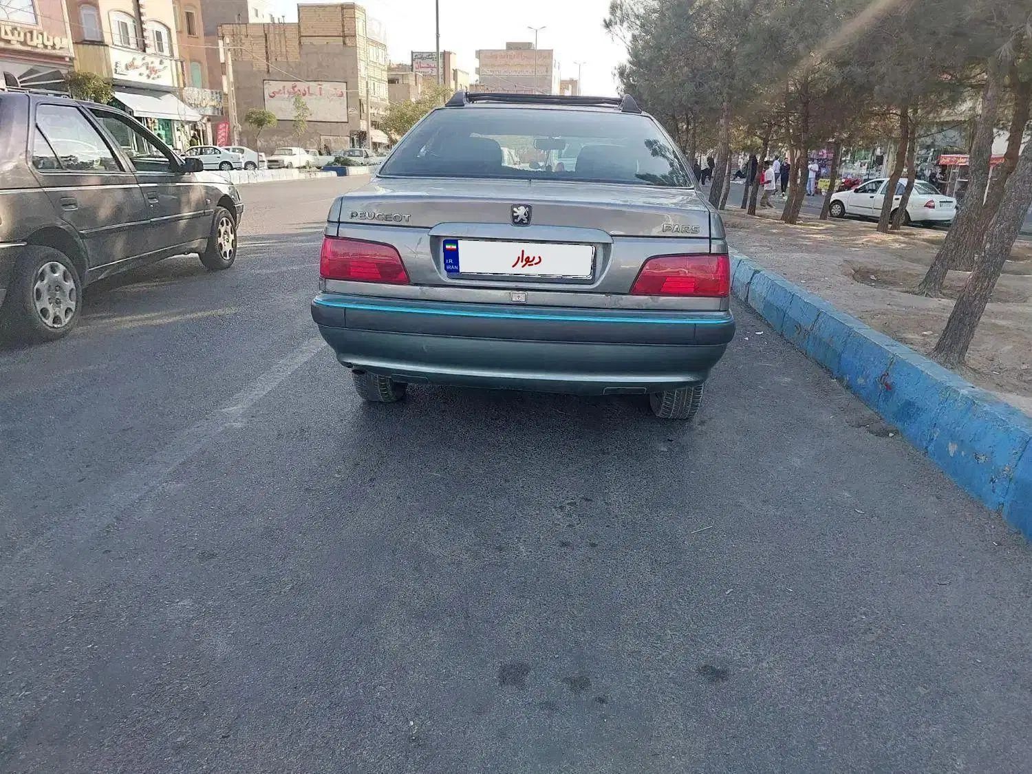 پژو پارس دوگانه سوز - 1387