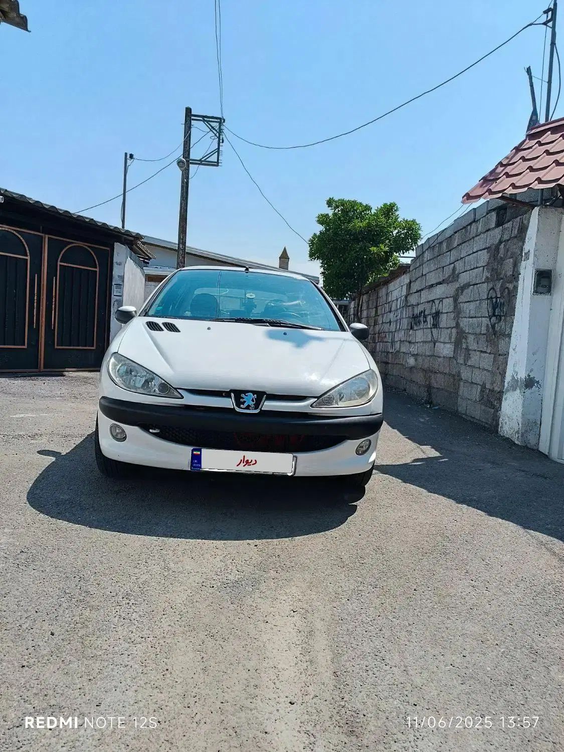 پژو ۲۰۶ صندوق دار v8 - 1393