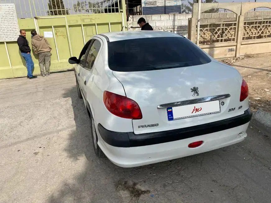 پژو ۲۰۶ صندوق دار v20 - 1388