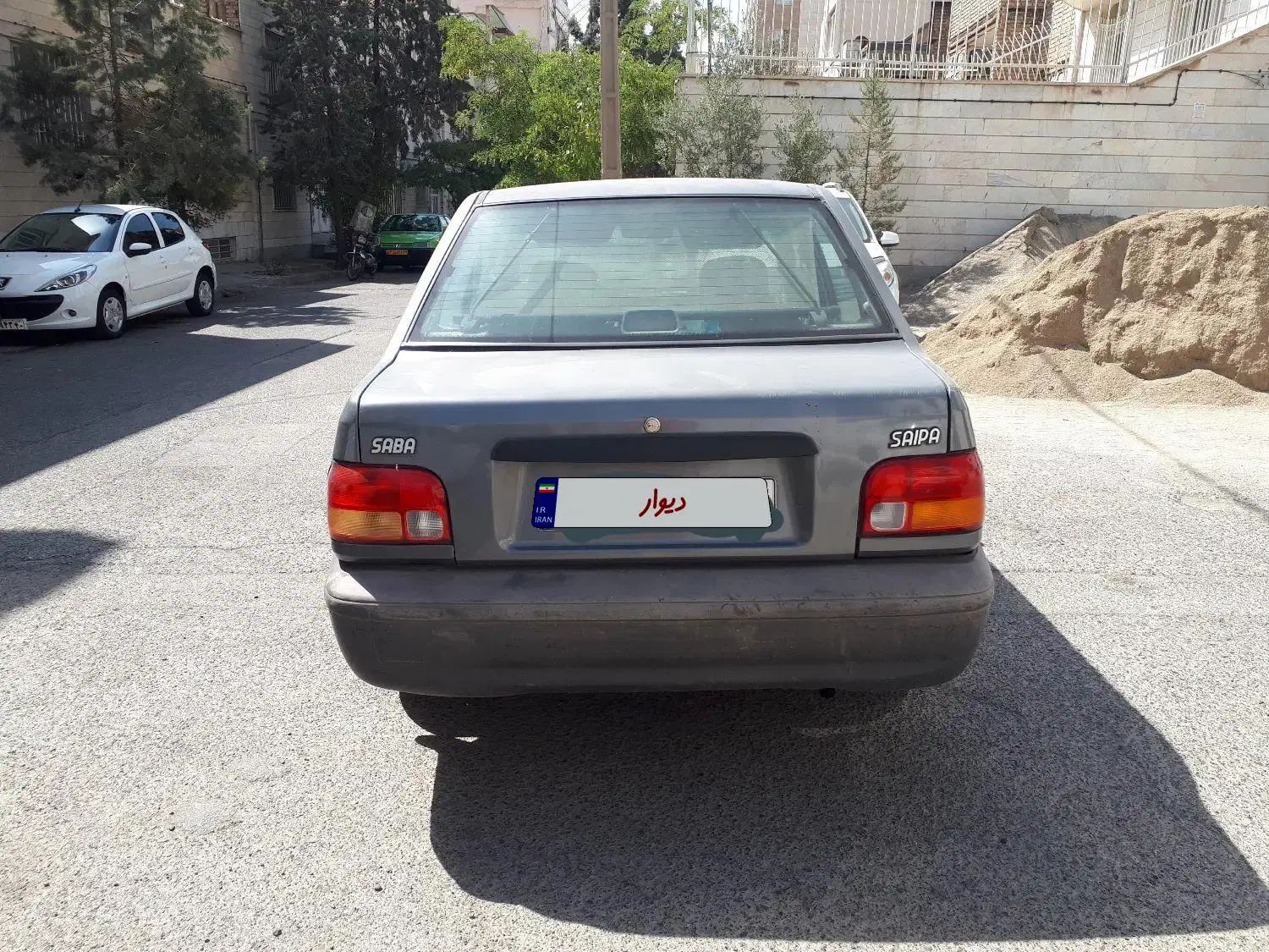 پراید صبا بنزینی - 1386
