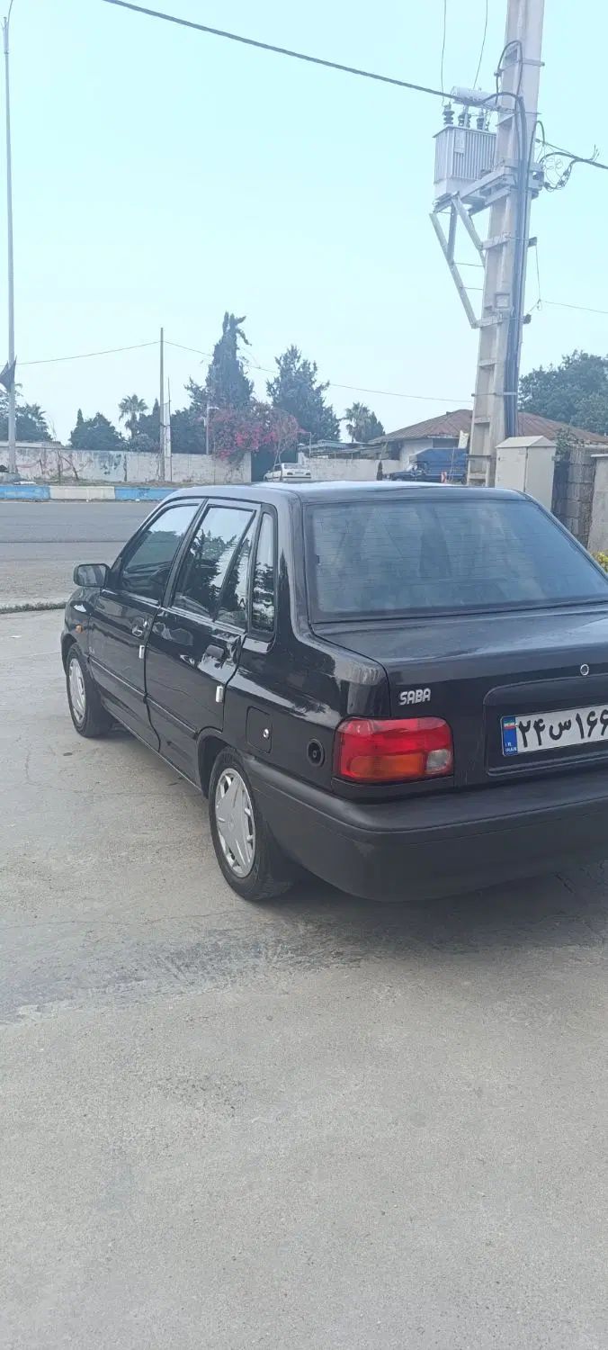 پراید صبا بنزینی - 1386
