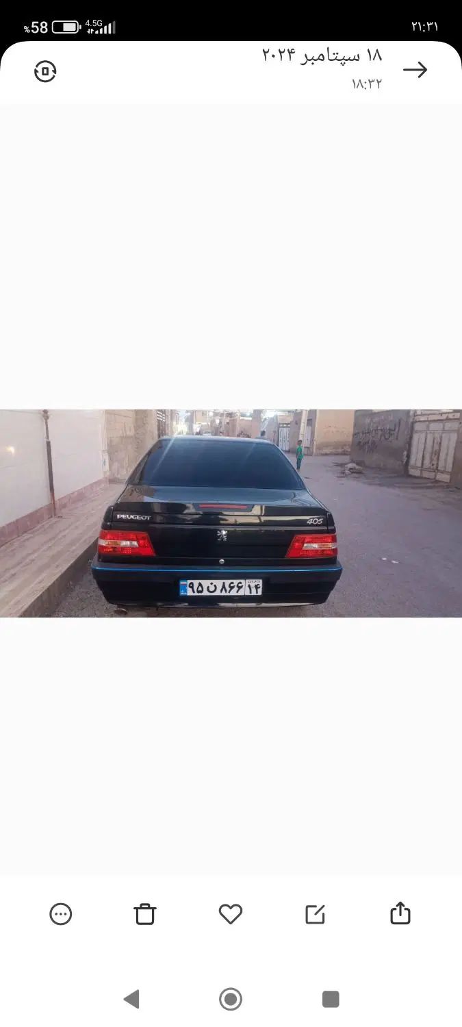 خودرو پژو، 405 SLX آگهی ann_20492003