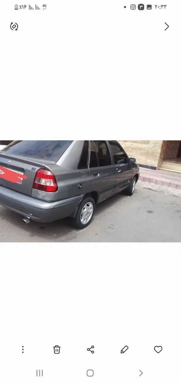 پراید 141 دوگانه‌سوز - 1387
