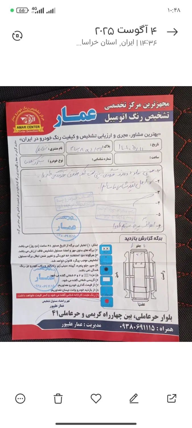 تیبا صندوق دار SX - 1393
