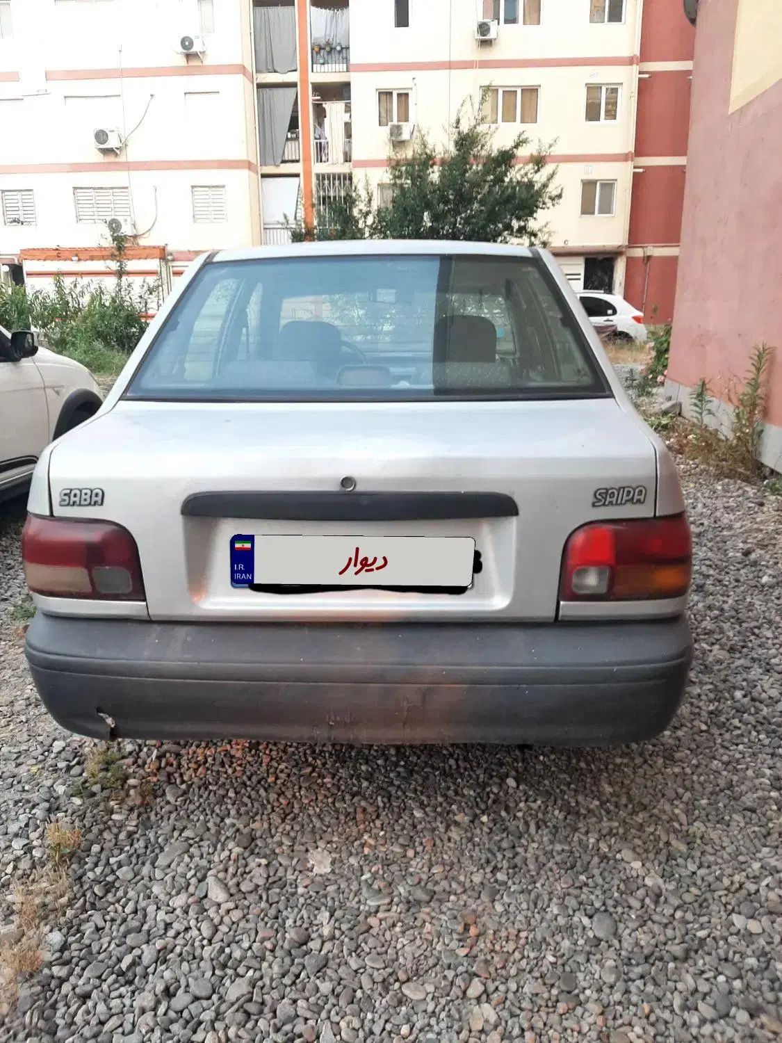 پراید صبا بنزینی - 1386