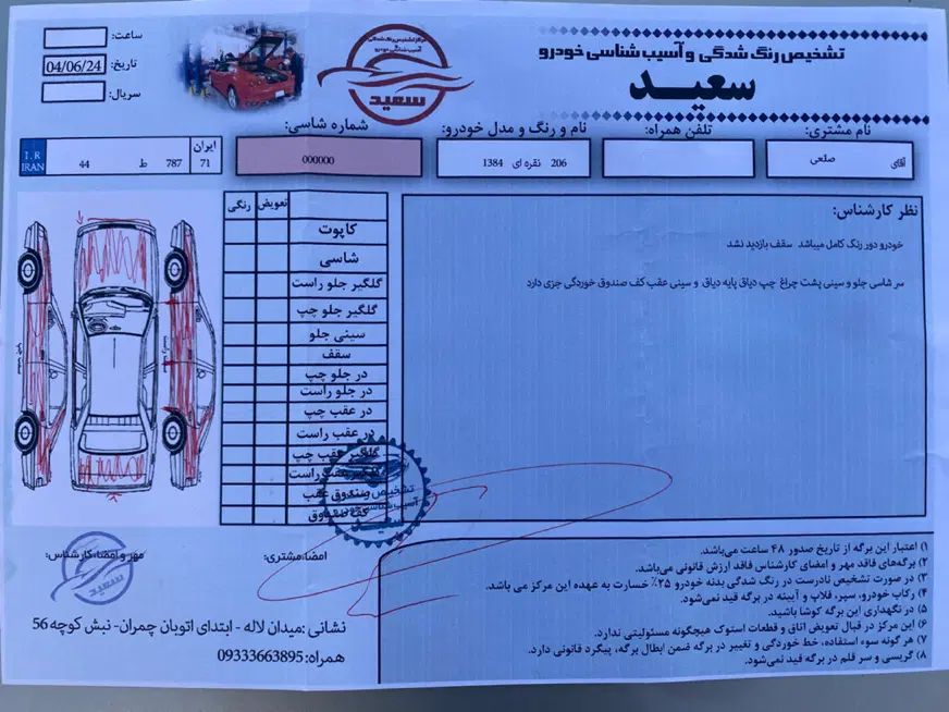 پژو 206 تیپ 2 - 1384