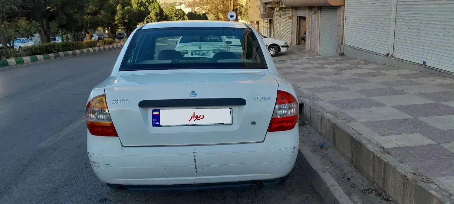 تیبا صندوق دار EX - 1395