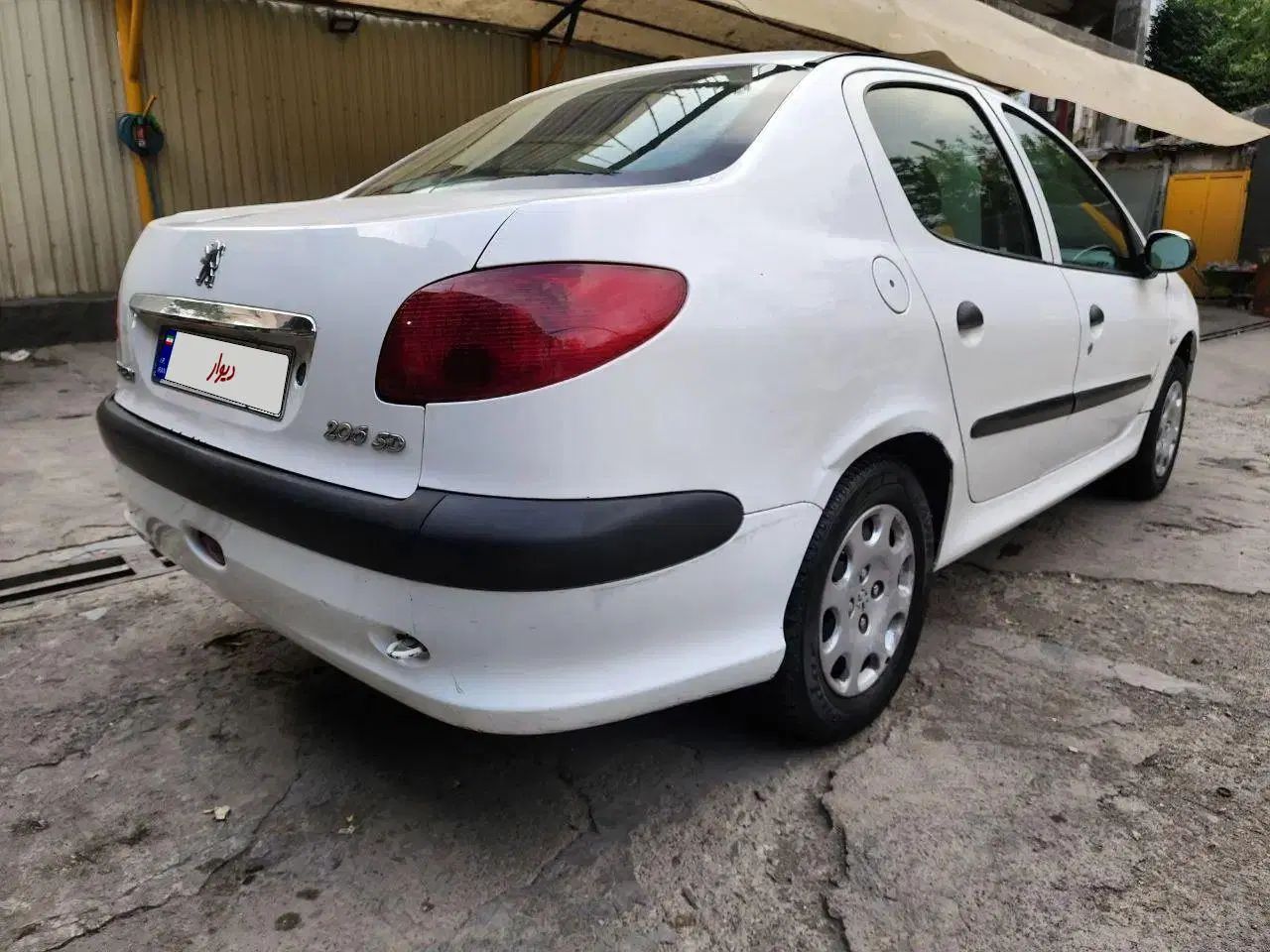 پژو ۲۰۶ صندوق دار v1 - 1386