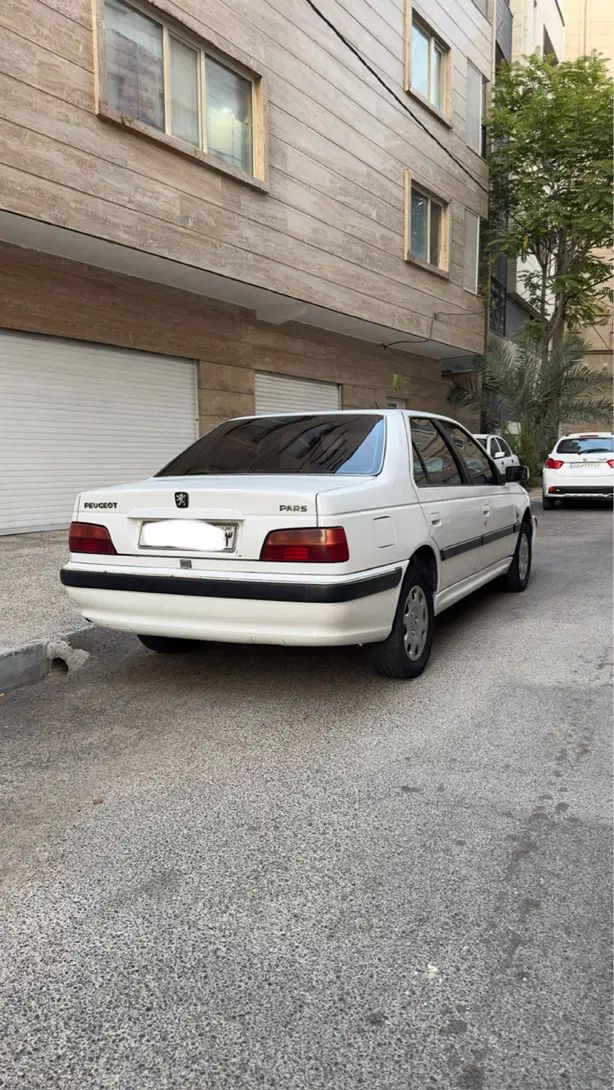 پژو پارس دوگانه سوز - 1389