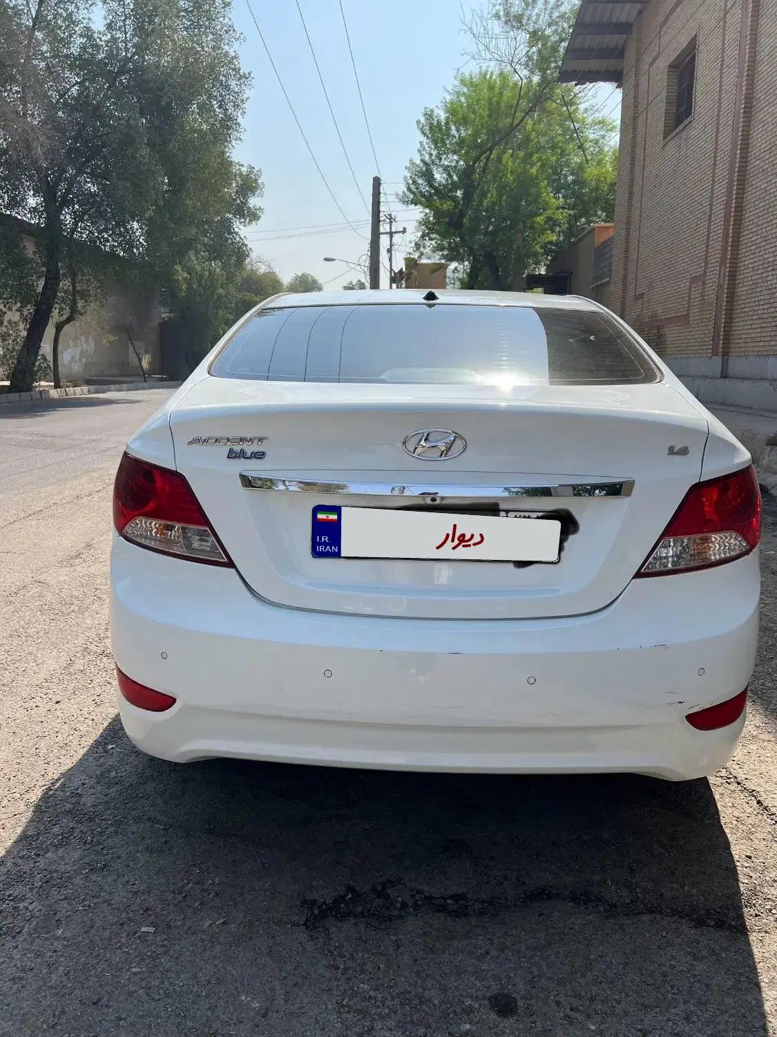 هیوندای اکسنت 1.6 لیتر بلو - 2015