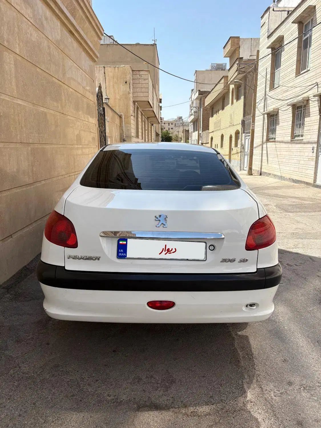 پژو ۲۰۶ صندوق دار v20 - 1390