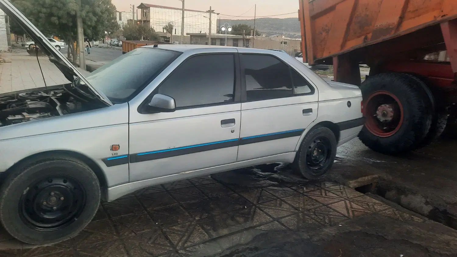 پژو 405 SLX دوگانه سوز XU7 - 1388