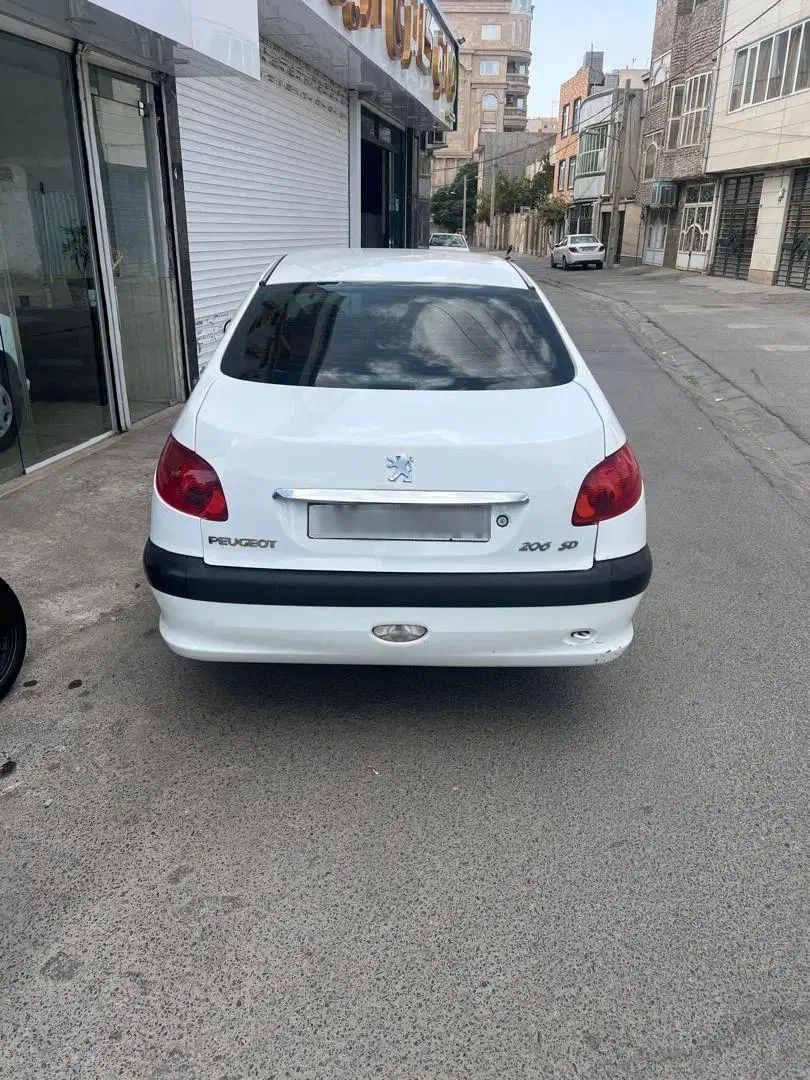 پژو ۲۰۶ صندوق دار v2 - 1390