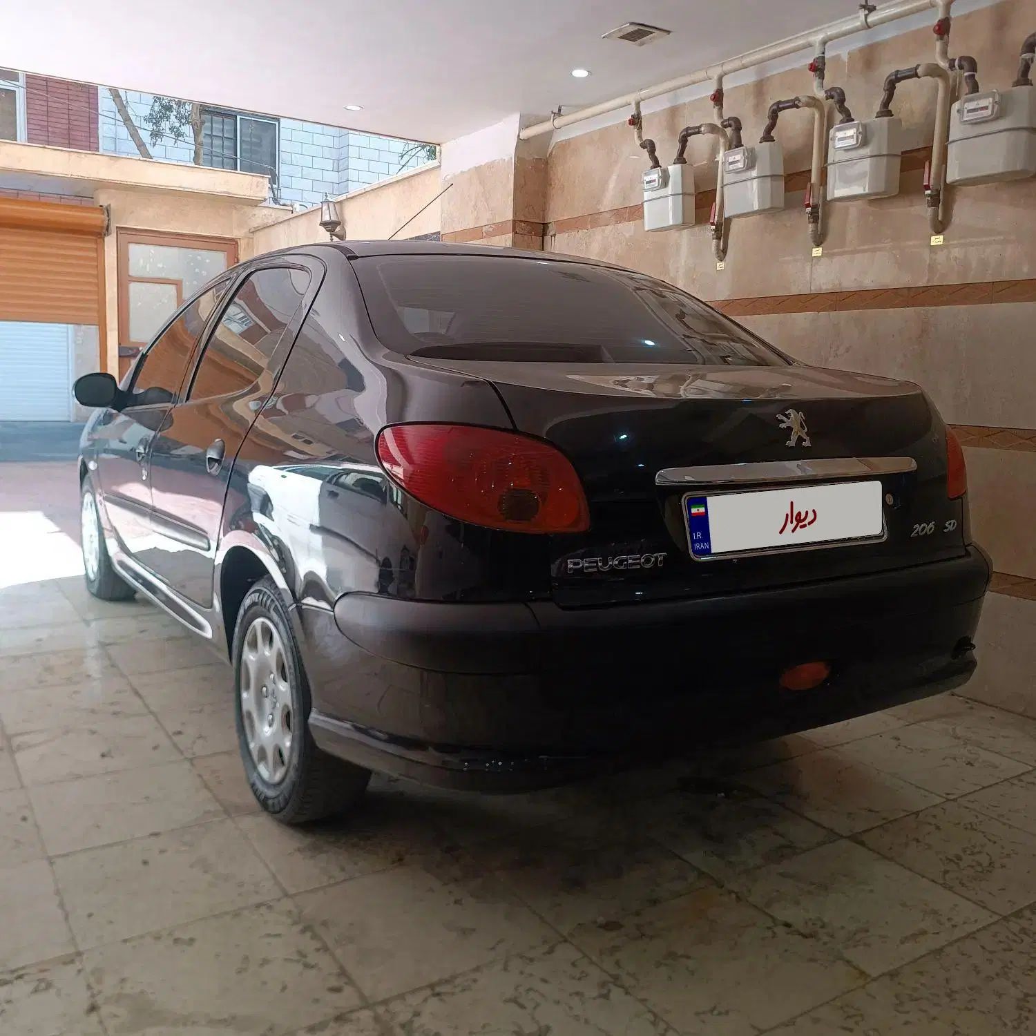پژو ۲۰۶ صندوق دار v8 - 1394