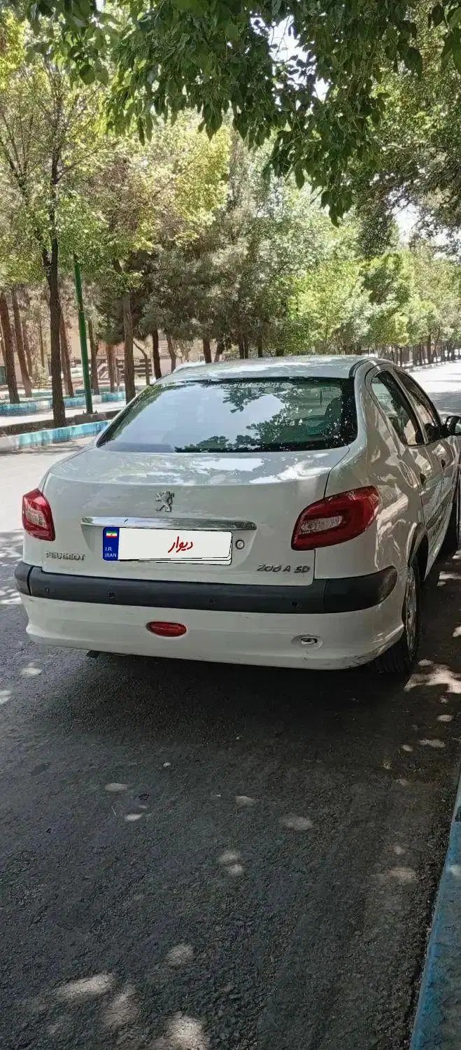 پژو ۲۰۶ صندوق دار v9 - 1389