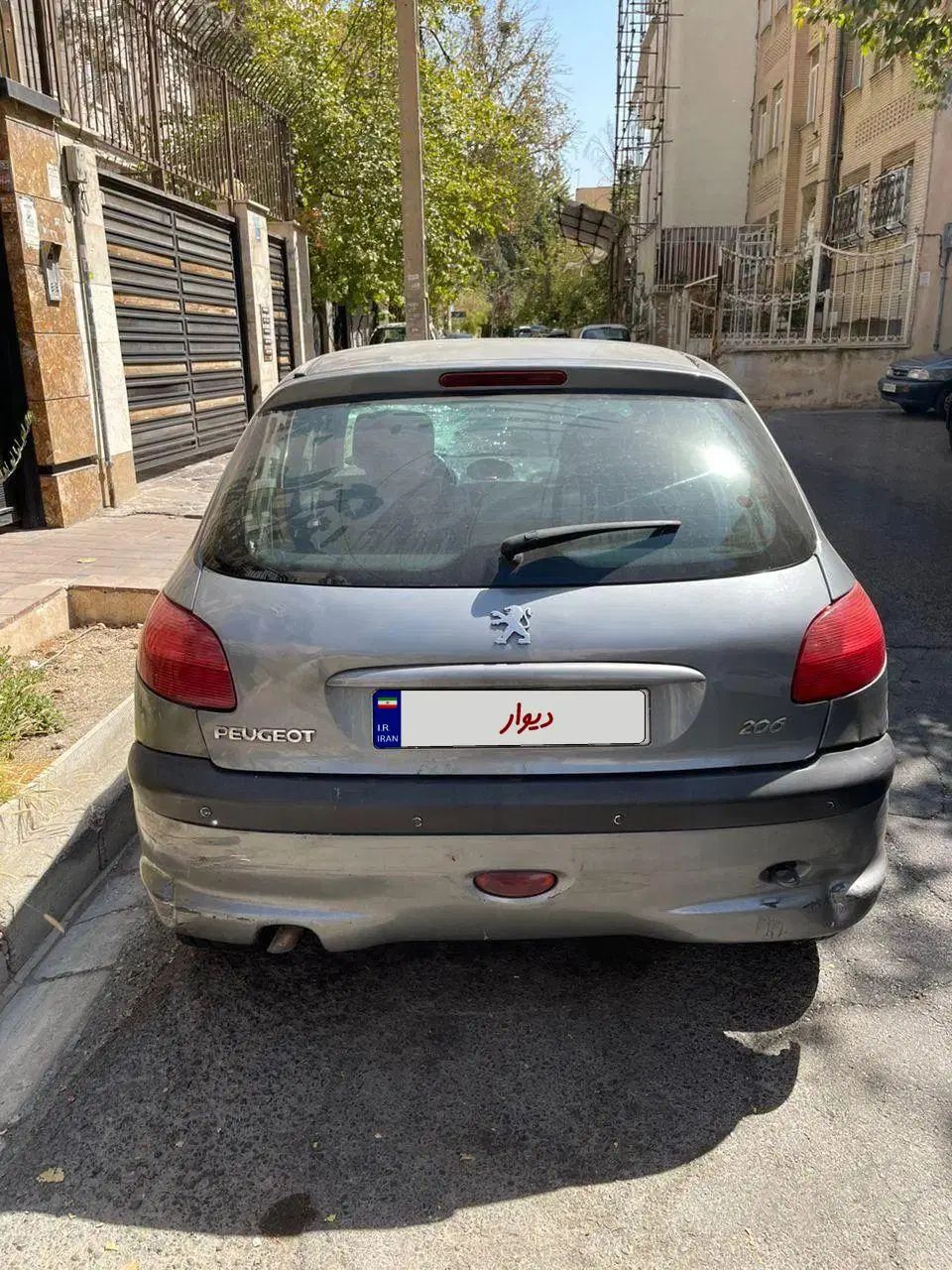 پژو 206 تیپ 3 - 1387