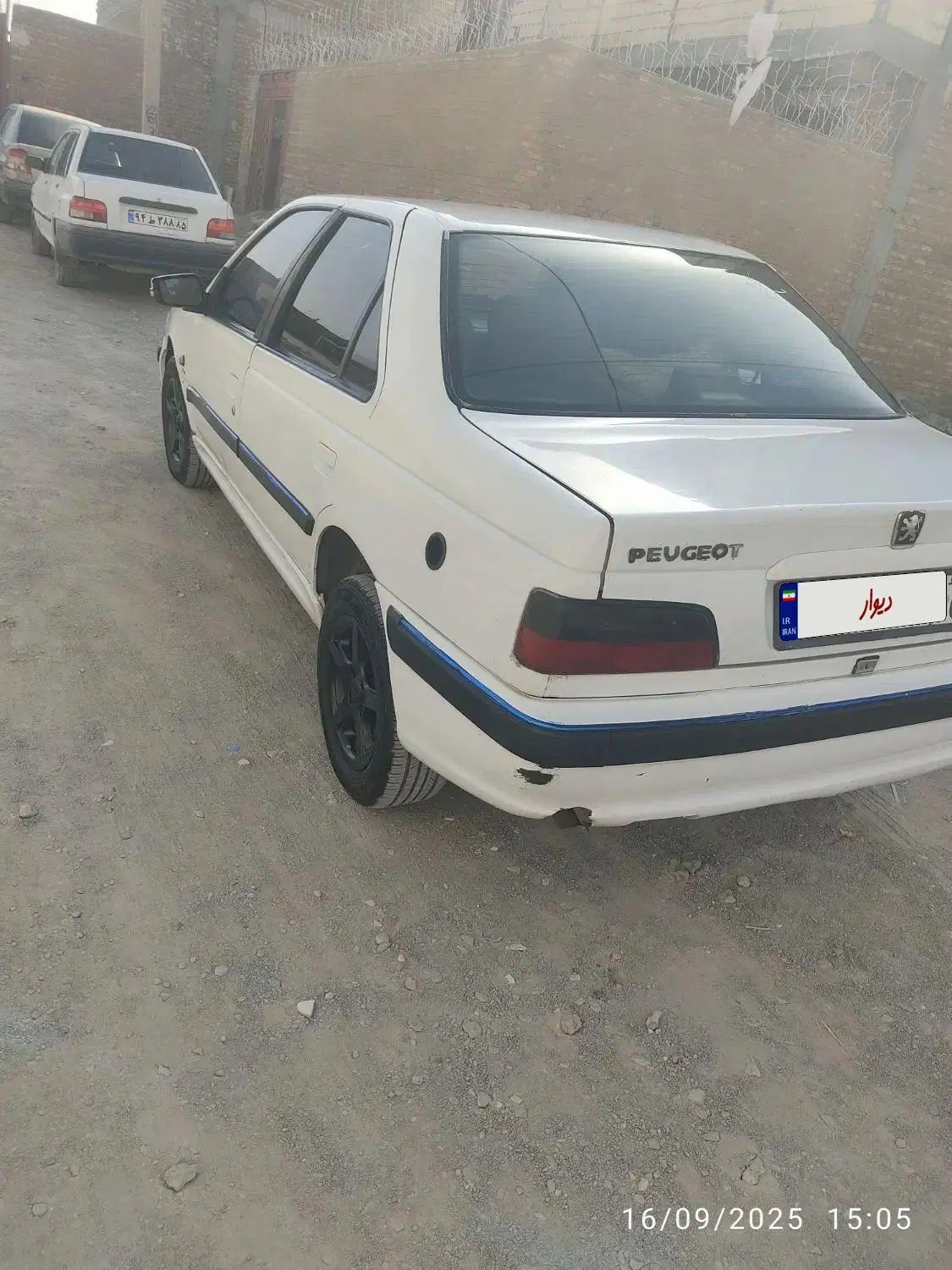 پژو پارس XU7ساده - 1388
