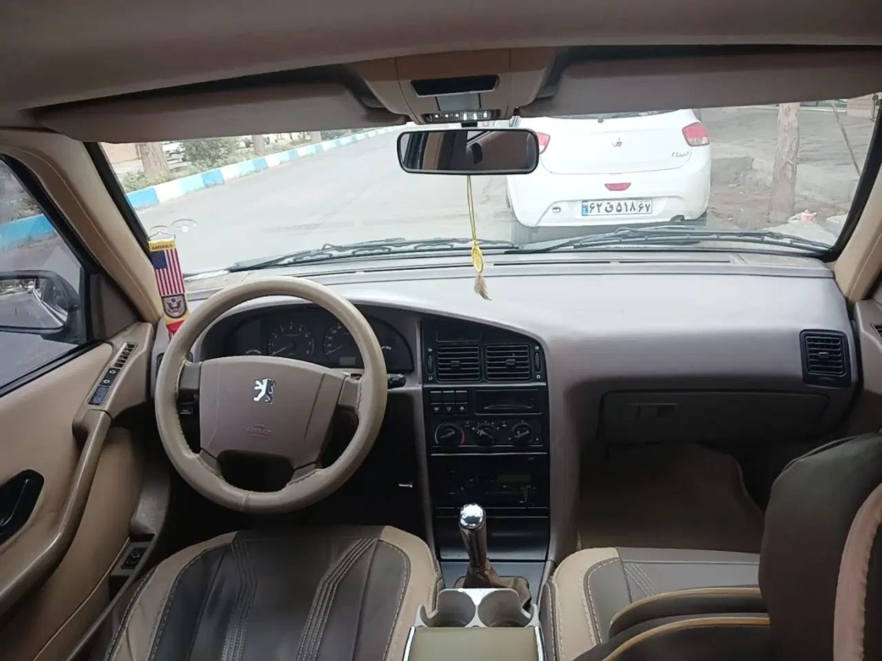 پژو 405 GLX - دوگانه سوز - 1387