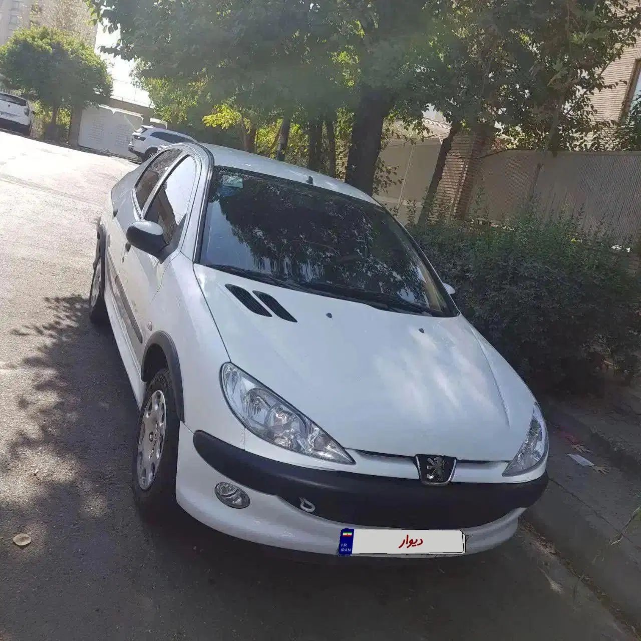 پژو ۲۰۶ صندوق دار v20 - 1388
