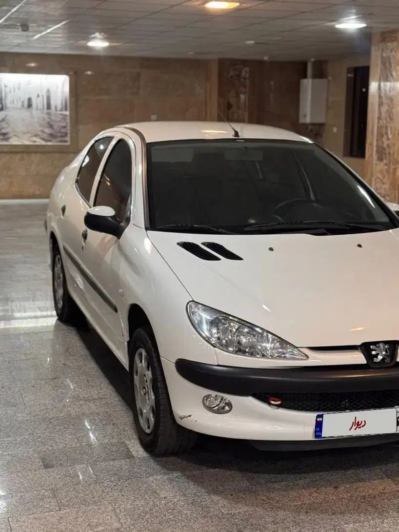 پژو ۲۰۶ صندوق دار v8 - 1398