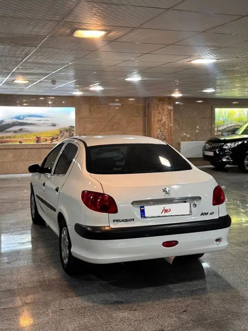 پژو ۲۰۶ صندوق دار v8 - 1398