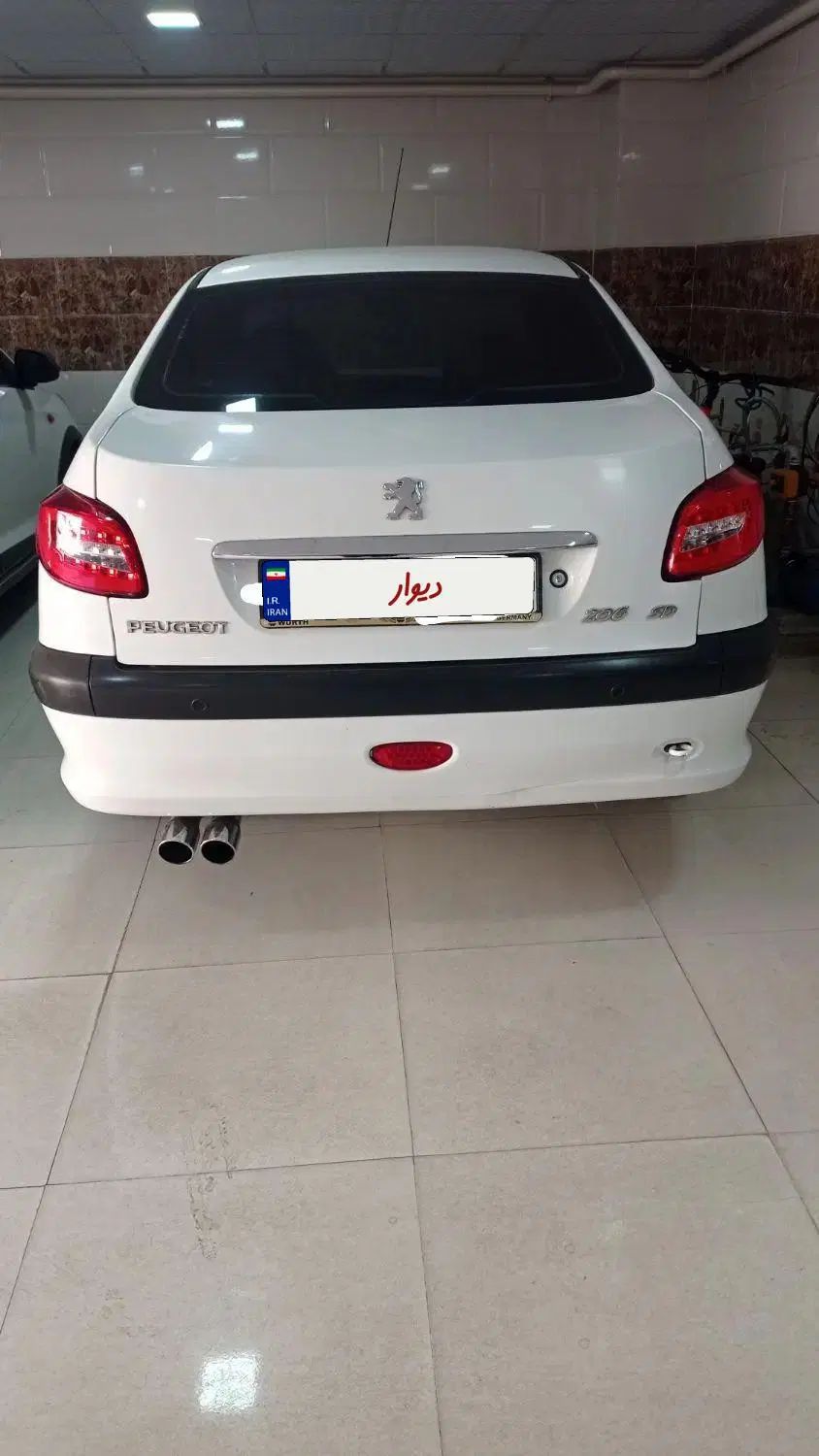 پژو ۲۰۶ صندوق دار v8 - 1397