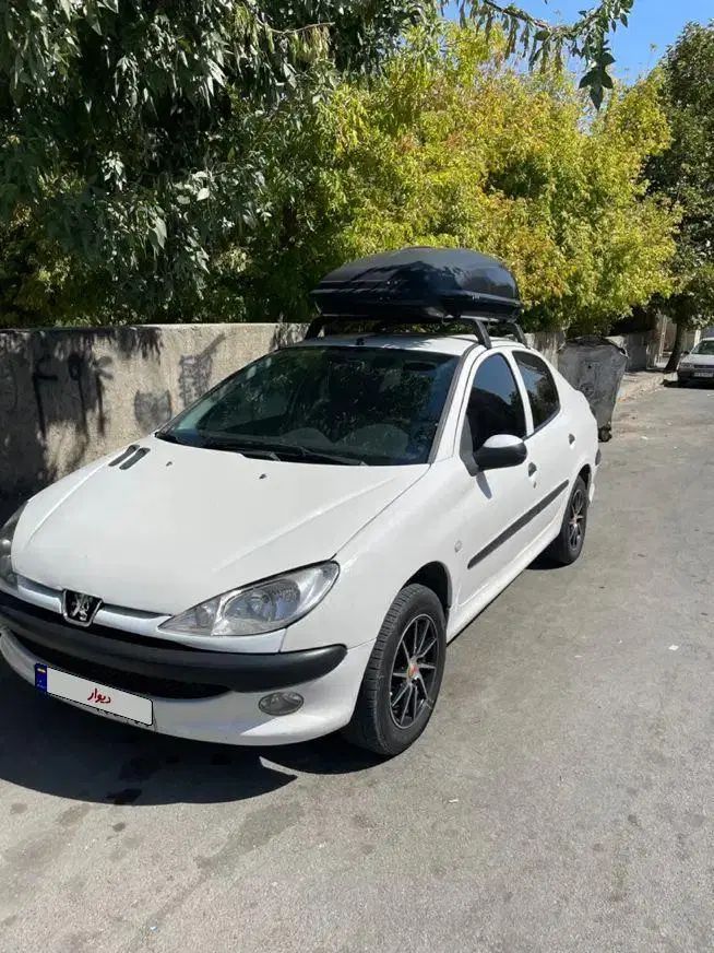 پژو ۲۰۶ صندوق دار v8 - 1387