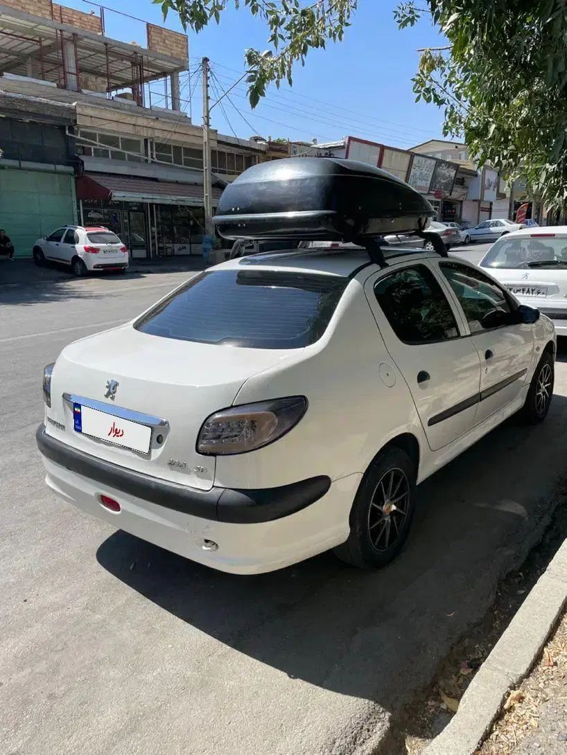 پژو ۲۰۶ صندوق دار v8 - 1387