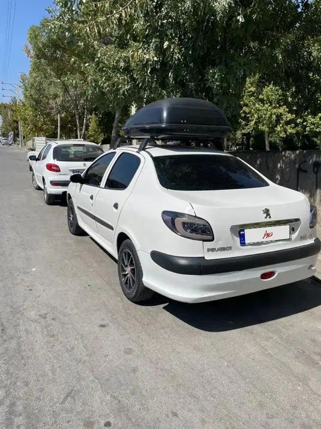 پژو ۲۰۶ صندوق دار v8 - 1387