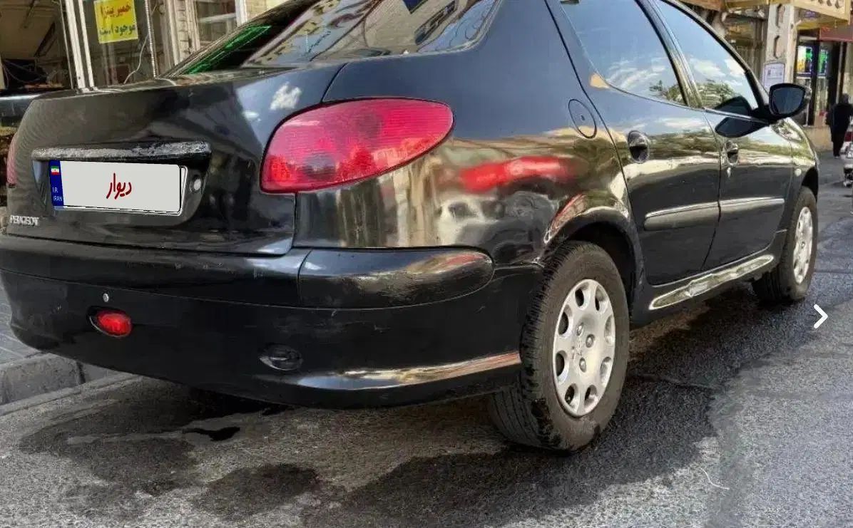 پژو ۲۰۶ صندوق دار v8 - 1387