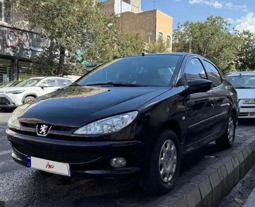 پژو ۲۰۶ صندوق دار v8 - 1387