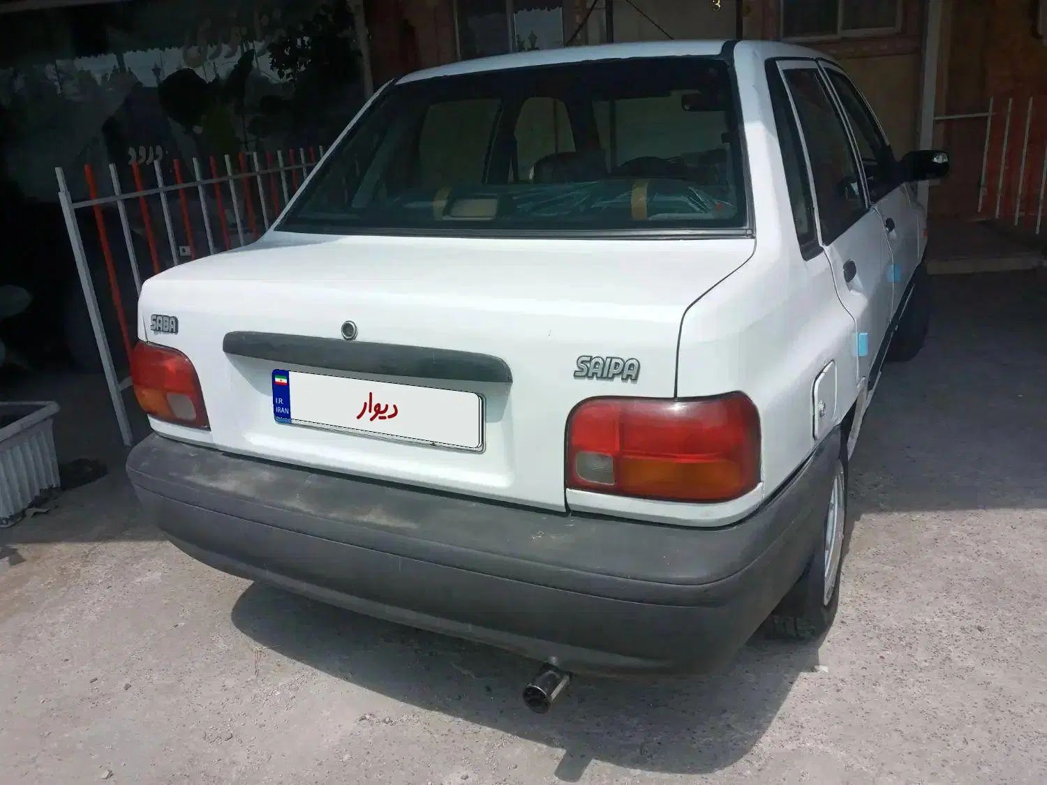 پراید صبا بنزینی - 1386